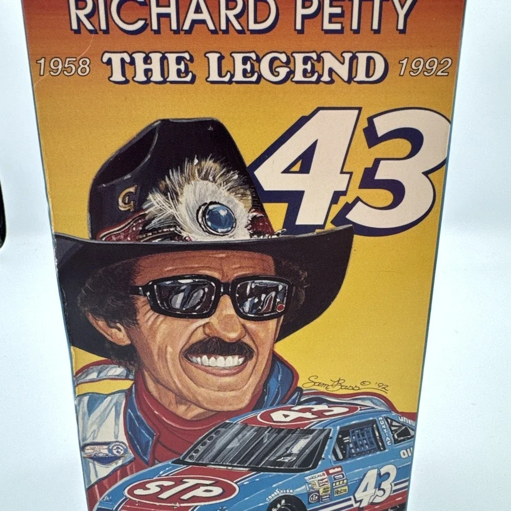 Richard Petty The Legend 1958-1992 VHS w/ Limited Edition Collector's Car‎